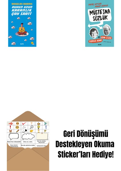 Ruhun Uzun Karanlık Çay Saati + Müstesna Sözlük + Okuma Sticker'ları