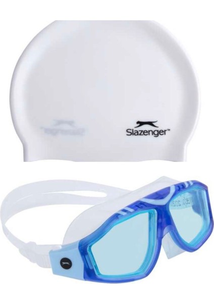 Yetişkin Yüzücü Gözlüğü Gl6 Blueclearclear+Bone(Unisex)