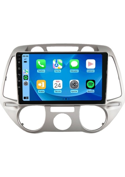 CE11054 Hyundai I20 2009-2012 4gb Ram 32GB Hafıza Carplay Android Multimedya Teyp