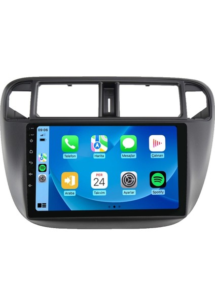 CE11055 Honda Civic Ies 1997-2001 4gb Ram 32GB Hafıza Carplay Android Multimedya Teyp