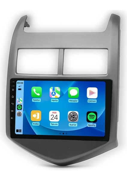 CE11057 Chevrolet Aveo 2010-2015 4gb Ram 32GB Hafıza Carplay Android Multimedya Teyp