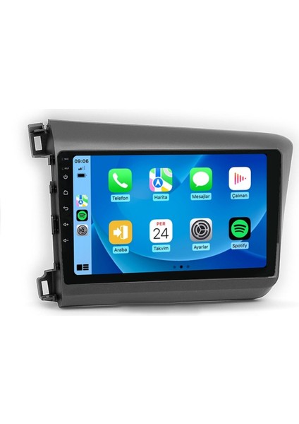 CE11058 Honda Civic Fb7 2012-2016 4gb Ram 32GB Hafıza Carplay Android Multimedya Teyp