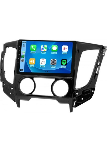 CE11065 Mitsubishi L200 2015-2020 4gb Ram 32GB Hafıza Carplay Android Multimedya Teyp