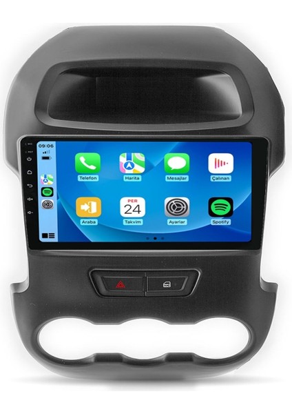 CE11059 Ford Ranger 2011-2014 4gb Ram 32GB Hafıza Carplay Android Multimedya Teyp