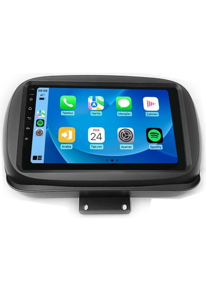 CE11056 Fiat 500X 2018-2019 4gb Ram 32GB Hafıza Carplay Android Multimedya Teyp