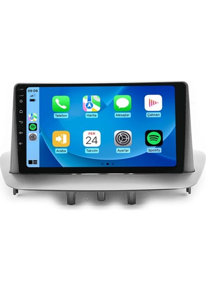 CE11058 Renault Fluence Megane 3 4gb Ram 32GB Hafıza Carplay Android Multimedya Teyp