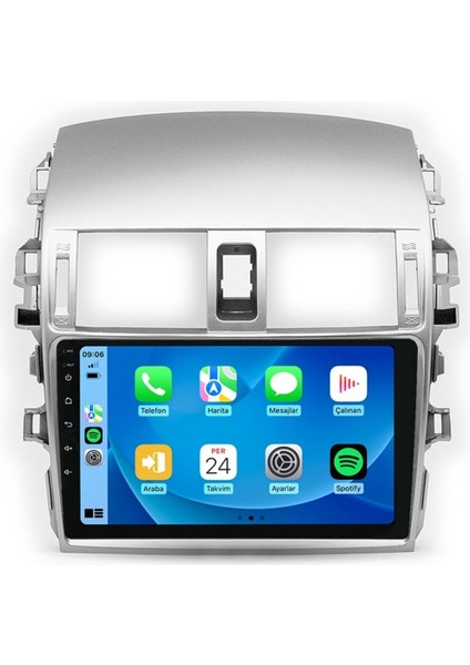 CE11055 Toyota Corolla 2007-2013 4gb Ram 32GB Hafıza Carplay Android Multimedya Teyp