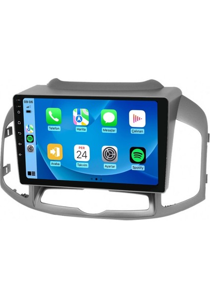 CE11064 Chevrolet Captiva 2012-2015 4gb Ram 32GB Hafıza Carplay Android Multimedya Teyp