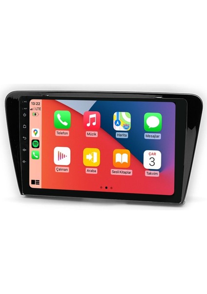 B10090 Skoda Super B 2015 2018 4 GB Ram 64 GB Hafıza Android Multimedya Teyp
