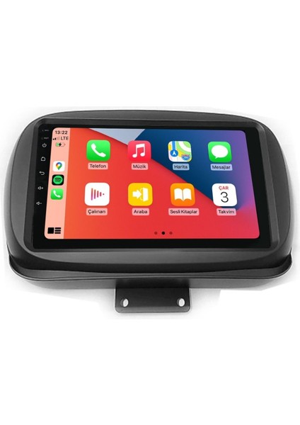 B10090 Fiat 500X 2018-2019 4 GB Ram 64 GB Hafıza Android Multimedya Teyp