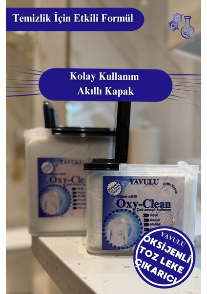 Oksijenli Toz Leke Çıkarıcı Oxy Clean Süper Etkili Formül 1500G-1.5KG (Büyük Boy) indirimleri