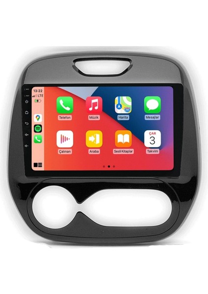 B10100 Renault Captur Digital Klima 4 GB Ram 64 GB Hafıza Android Multimedya Teyp
