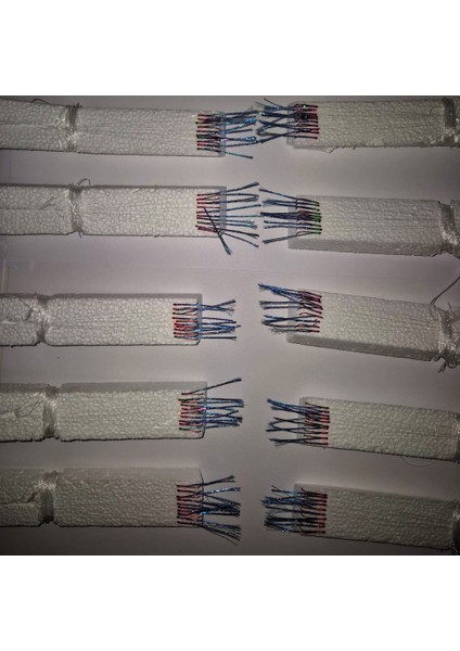 Çapari Istavrit Çaparisi, 20x12 Beden, Mavi - Fuşya Sim, 11 No Kırmızı Iğne, 10 Iğneli, 2li Paket indirimleri