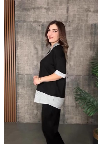 Gömlek Detay Modal Alt Ust Takım fırsatları