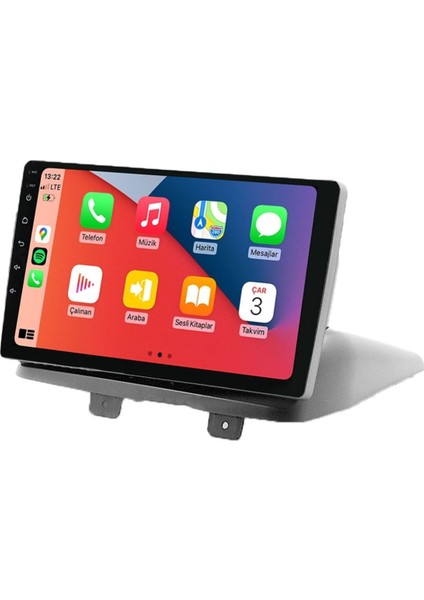 D100459 QLED Ekran Fiat Doblo 2005-2010 4gb Ram 64GB Hafıza Carplay Android Multimedya Teyp