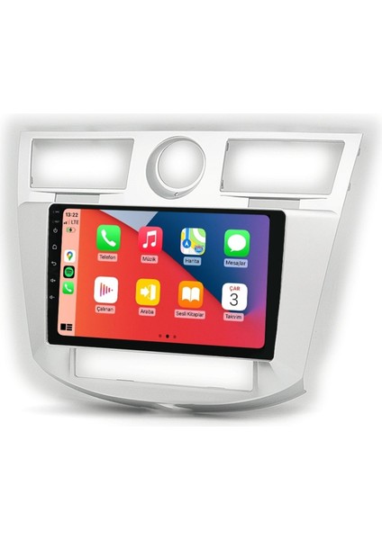 D100451 QLED Ekran Chrysler Sebring 2007-2010 4gb Ram 64GB Hafıza Carplay Android Multimedya Teyp