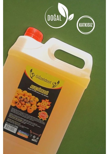 Alıç Sirkesi 5 lt Katkısız Ev Yapımı – Saf ve Doğal Lezzet fiyatları