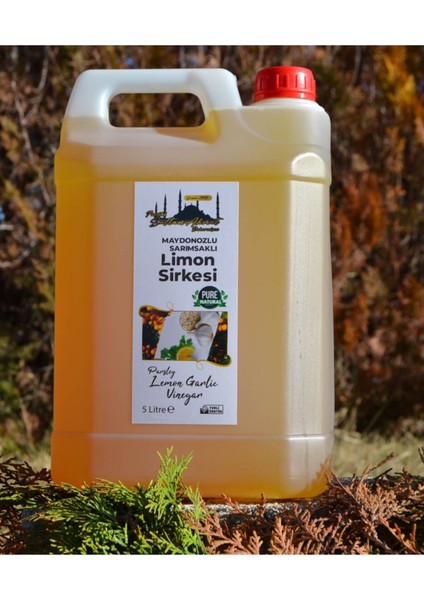 Maydanozlu Sarımsaklı Limon Sirkesi 5lt | Katkısız Doğal | Sağlıklı Sirke fiyatları