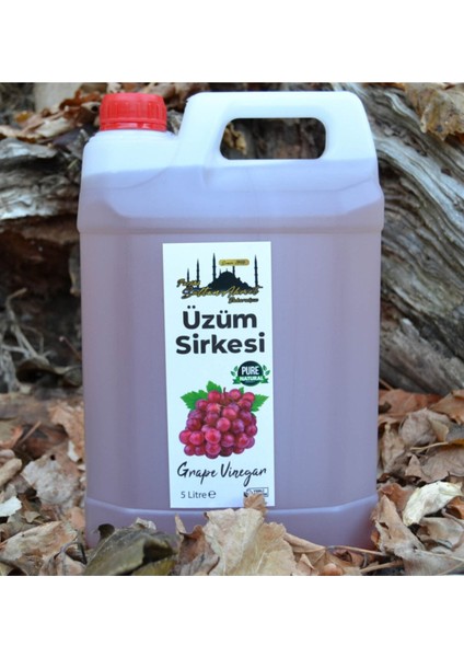 Üzüm Sirkesi 5lt | Katkısız Doğal | Sağlıklı Sirke