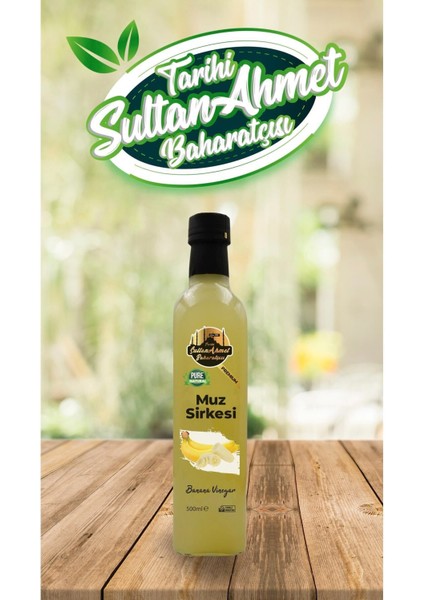 Muz Sirkesi Katkısız Doğal 500 ml | Özel Üretim
