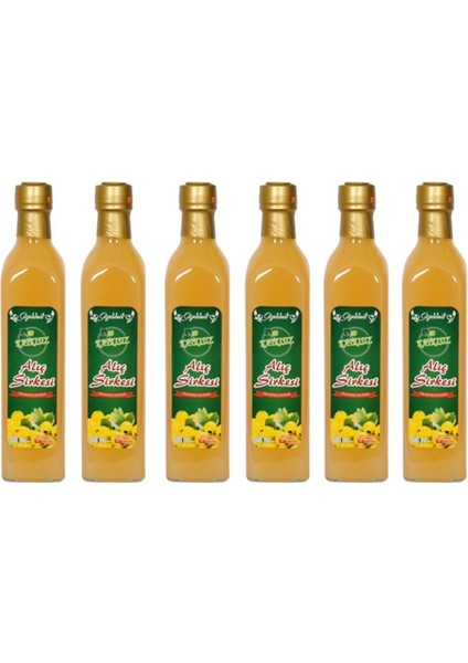 Alıç Sirkesi 6x500 ml - Katkısız Doğal | Geleneksel Ev Yapımı
