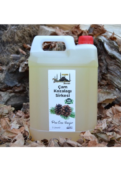 Çam Kozalağı Sirkesi 5lt | Katkısız Doğal