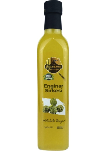 Enginar Sirkesi Katkısız Doğal 500 ml | Özel Üretim