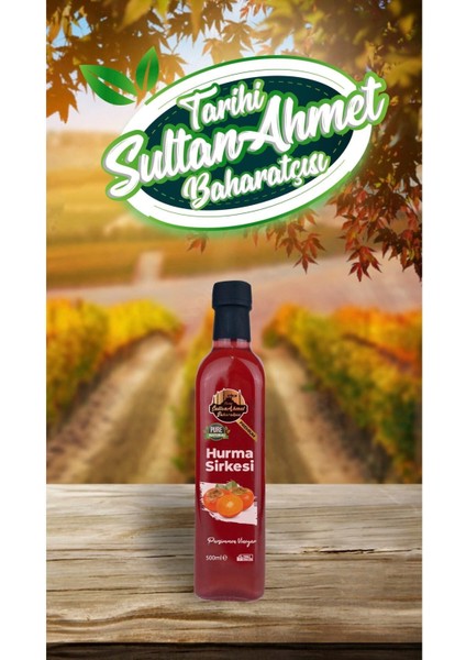 Hurma Sirkesi Katkısız Doğal 500 ml | Özel Üretim