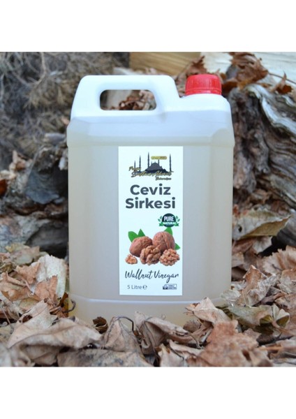 Ceviz Sirkesi 5lt | Katkısız Doğal | Sağlıklı Sirke
