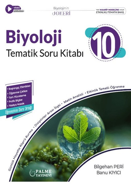 10. Sınıf Joker Biyoloji Soru Kitabı