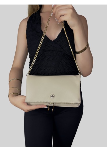 Vizon Zincir Askılı El ve Omuz Kadın Çantası fiyatları