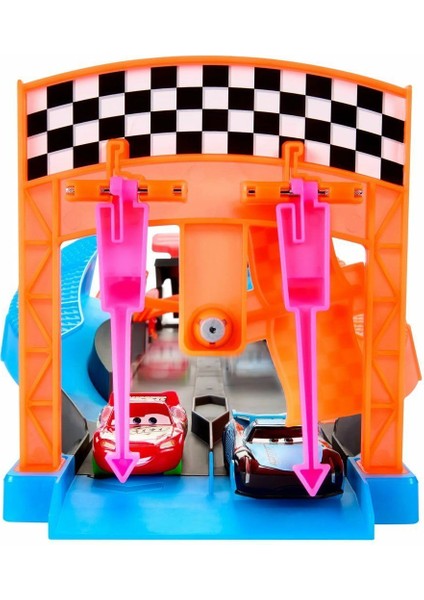 HPD80 Cars Karanlıkta Parlayan Yarışçılar Pist Seti modelleri