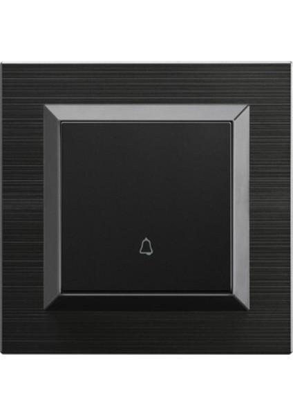 Quantum Metalik Siyah Zil Anahtar