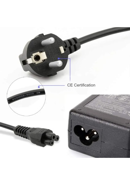 1.5 Metre 1.5mt Dizüstü 3-Pin Şarj Fişi Güç Adaptör Kablosu Kablosu Hp Dell Toshiba Sony Asus Lenovo Samsung Dizüstü Bilgisayar Güç Kablosu fiyatları
