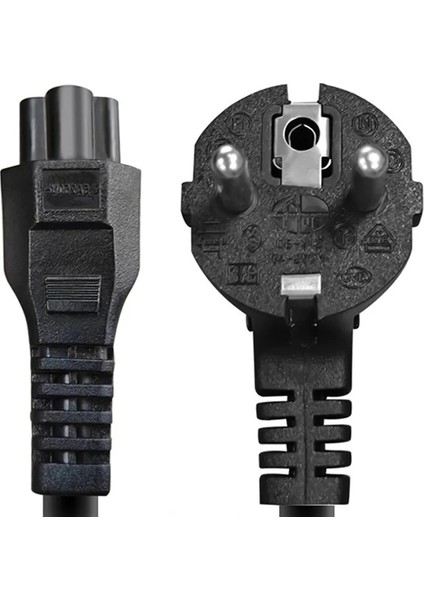 1.5 Metre Dizüstü Uzatma Kablosu C5 Ab Güç Kablosu Güç Kaynağı Ceryan Kablosu Hp Sony Asus Lenovo Samsung Dizüstü Güç Adaptörü Kablosu 1.5mt
