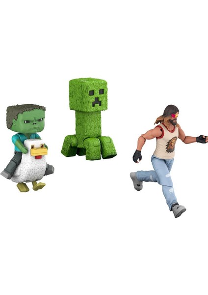 Nessiworld JGG68 Minecraft Film Figürleri - Çoklu Paket indirimleri