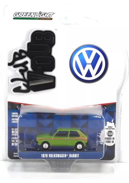 Greenlight 1/64 Club Vee-Dub Series 19- 1979 Volkswagen Rabbit fiyatları