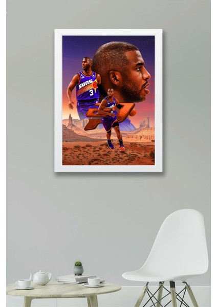 Chris Paul Çerçeveli Tablo - Basketbol Nba Posteri Tablo fiyatları