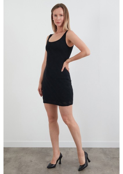 Kalın Askılı Triko Elbise fiyatları