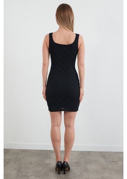 Kalın Askılı Triko Elbise fırsatları