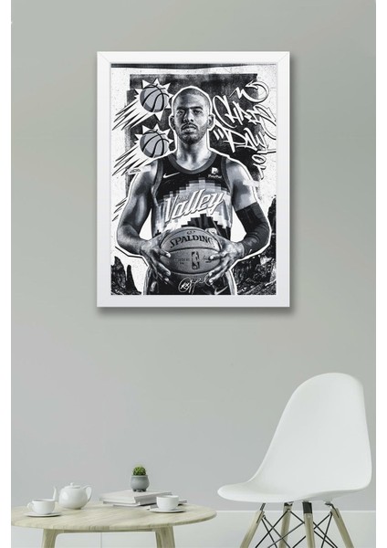 Chris Paul Çerçeveli Tablo - Basketbol Nba Posteri Tablo fiyatları