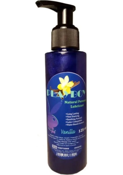 Vanilya Aromalı 125ML / Vanilla Flavored Natural Lubricant x 3 Adet
