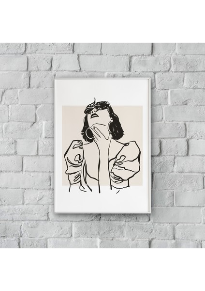 "coquerty" Poster Tablo (Çerçeveli)