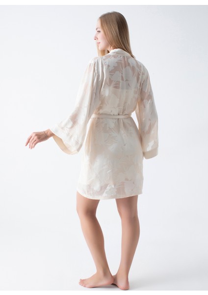 Bej Kadın Sabahlık 50VIV10309