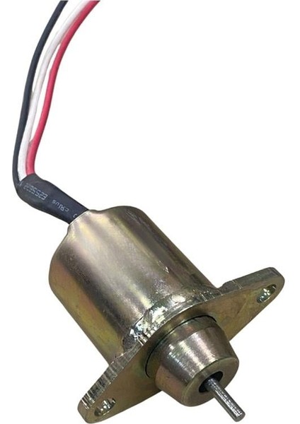 12V STOP SELENOİDİ (DÜZ KULAKLI) (KÜÇÜK TİP) (DÜZ MİL 13 MM)