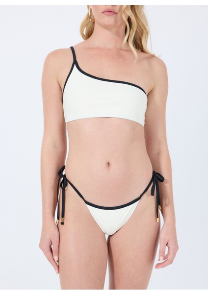 Beyaz Kadın Bikini Takım Calıne Bıkını Colarete modelleri