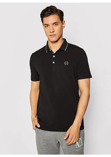 Siyah Erkek Polo T-Shirt 8NZF70 Z8M9Z UB001 Polo T-Shırt fiyatları