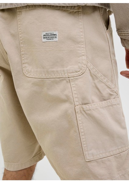 Bej Erkek Kargo Şort 12272797_JPSTTONY Carpenter Shorts