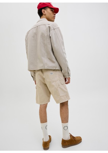 Bej Erkek Kargo Şort 12272797_JPSTTONY Carpenter Shorts