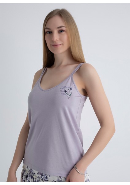 Yuvarlak Yaka Lila Kadın Büstiyer 403SIX-1118-072 modelleri